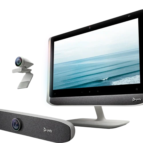 Poly Studio P series : visioconférence bureau entreprise
